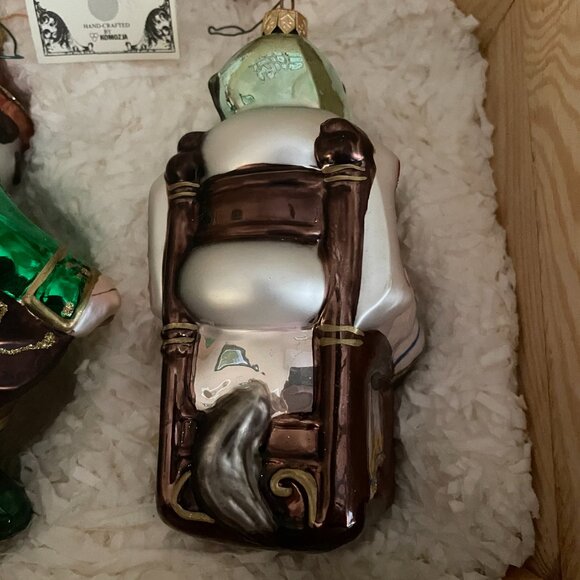 Polonaise Kurt S. Adler Little Red Riding Hood Christmas Ornament set Wo… - Picture 10 of 10